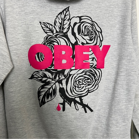 Obey Women’s Hoodie - Picture 2 of 4